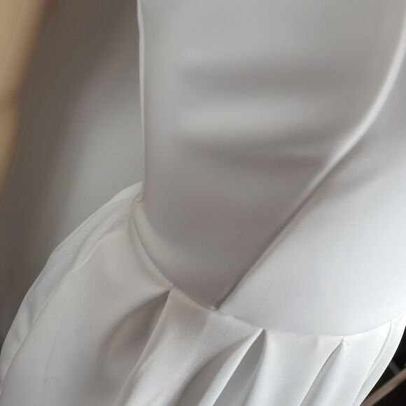 Apt 9 Women's White Fit and Flare Mini Dress - Picture 10 of 10